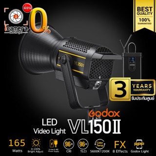 ผ่อน 0%** Godox LED VL150II 165W 5600K - รับประกันศูนย์ Godox Thailand 3ปี ( VL-150 II )