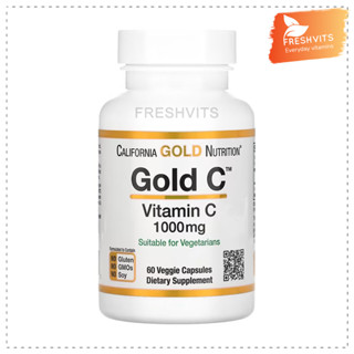 California Gold Nutrition, Gold C, 1,000 mg, 60 Veggie Capsules