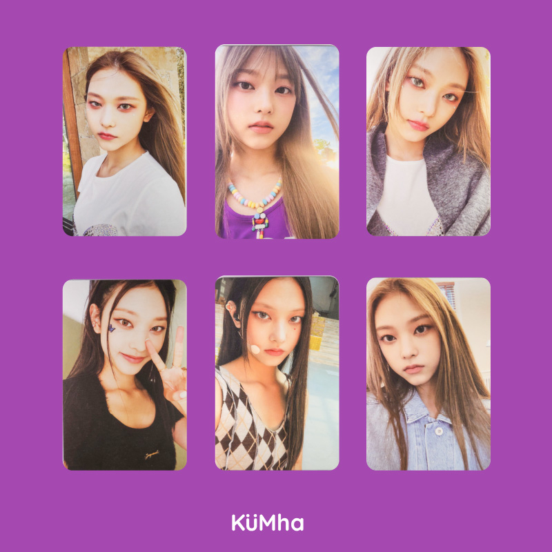 การ์ด HAERIN NewJeans Photocard จากอัลบั้ม 1st EP 'New Jeans' Weverse Albums ver.