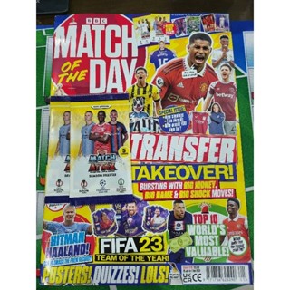 MATCH OF THE DAY MAGAZINE ฉบับที่ 670 แถมการ์ด Match Attax 2 ซอง