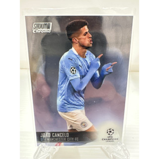 2020-21 Topps Stadium Club Chrome UEFA Champions League Soccer Cards Manchester City