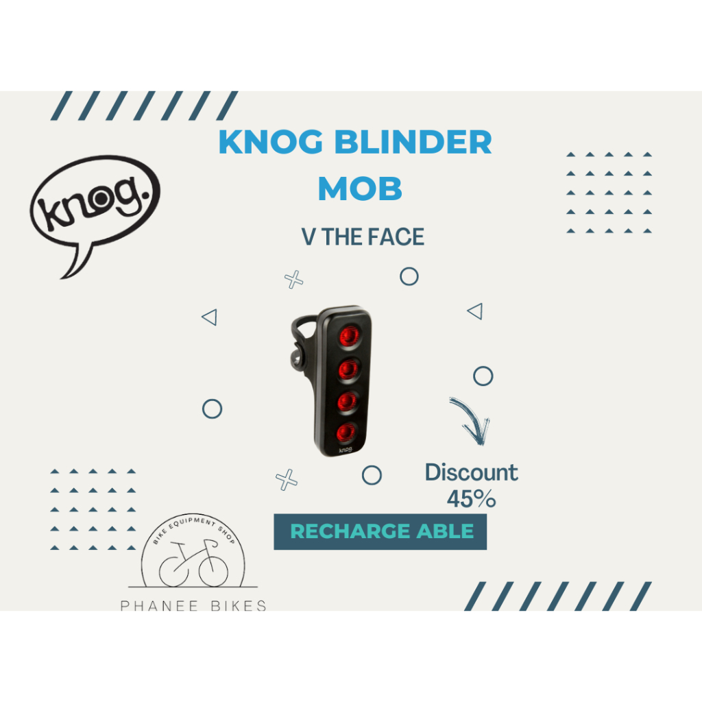 ไฟท้าย Knog MOB BLINDER V THE FACE