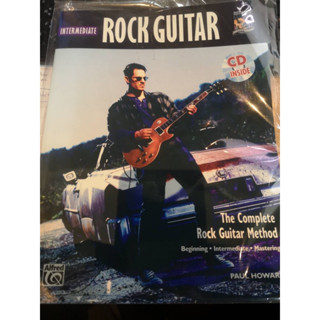 หนังสือกีตาร์ Alfred intermediate Rock Guitar