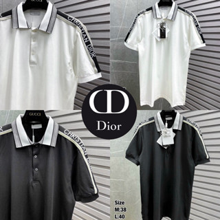 เสื้อโปโล Dior 🏷️ Hiend 1:1 cotton 💯 เสื้อโปโลแบรนด์เนม