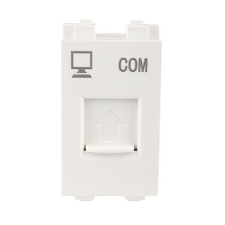 เต้ารับคอมพิวเตอร์ EVE RJ45 CAT5E 521469 สีขาว (อัน)