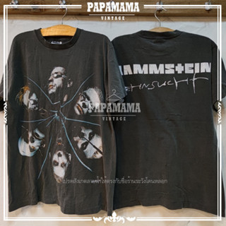 [ RAMMSTEIN ] SEHNSUCHT sigle promo shirt เสื้อวง เสื้อโปรโมท เสื้อร๊อค เสื้อวินเทจ papamama vintage