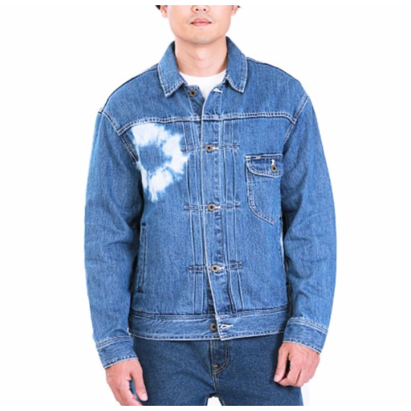 LEE101+ Cowboy LE L2008R12 Comfort Fit เสื้อแจ็คเก็ตยีนส์ made in China แบรนด์แท้100% ราคาป้าย3,990฿