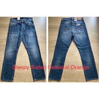 Nudie Jeans Sleepy Sixten Celestial Orange