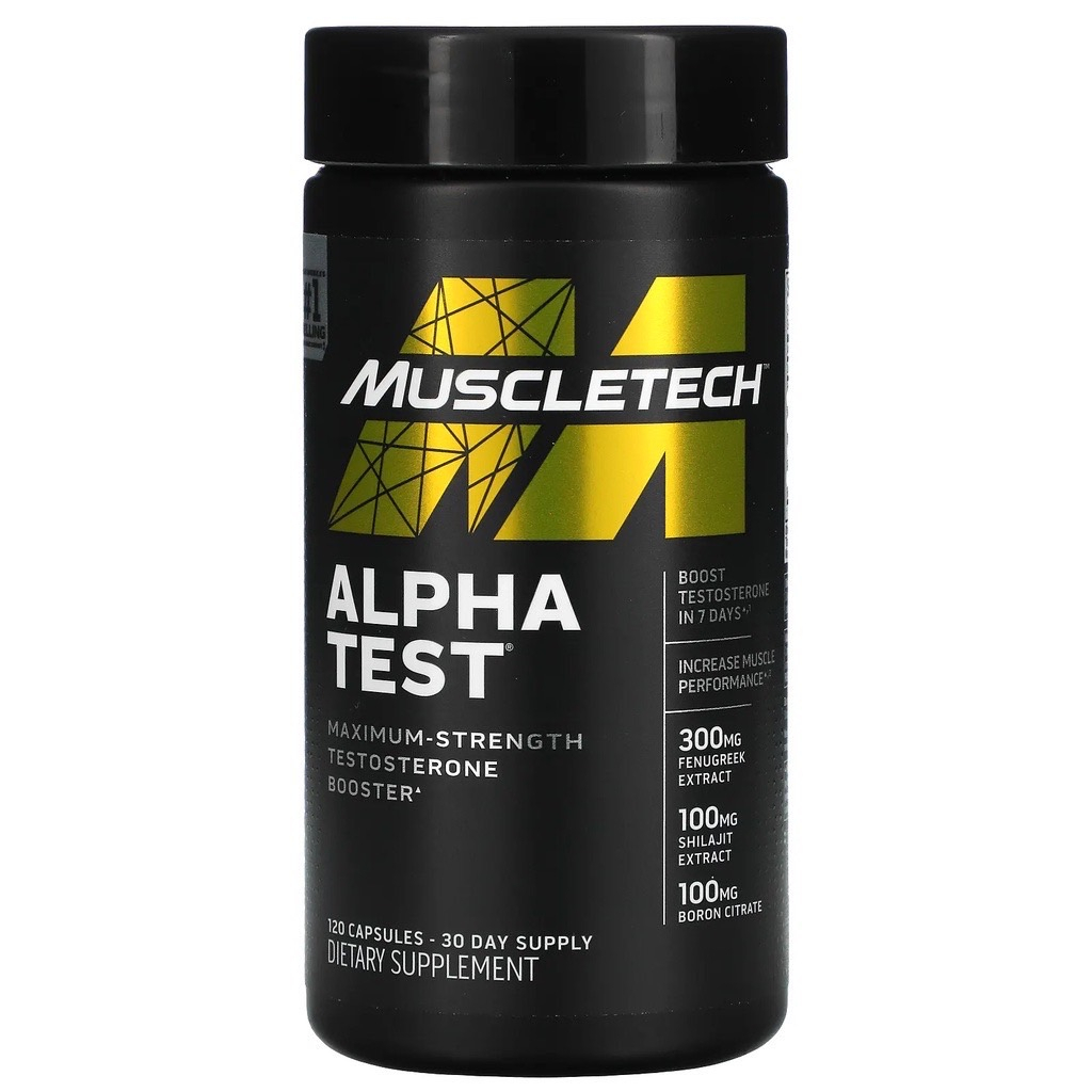 Muscletech Alpha Test 120 capsules - themoon.official - ThaiPick
