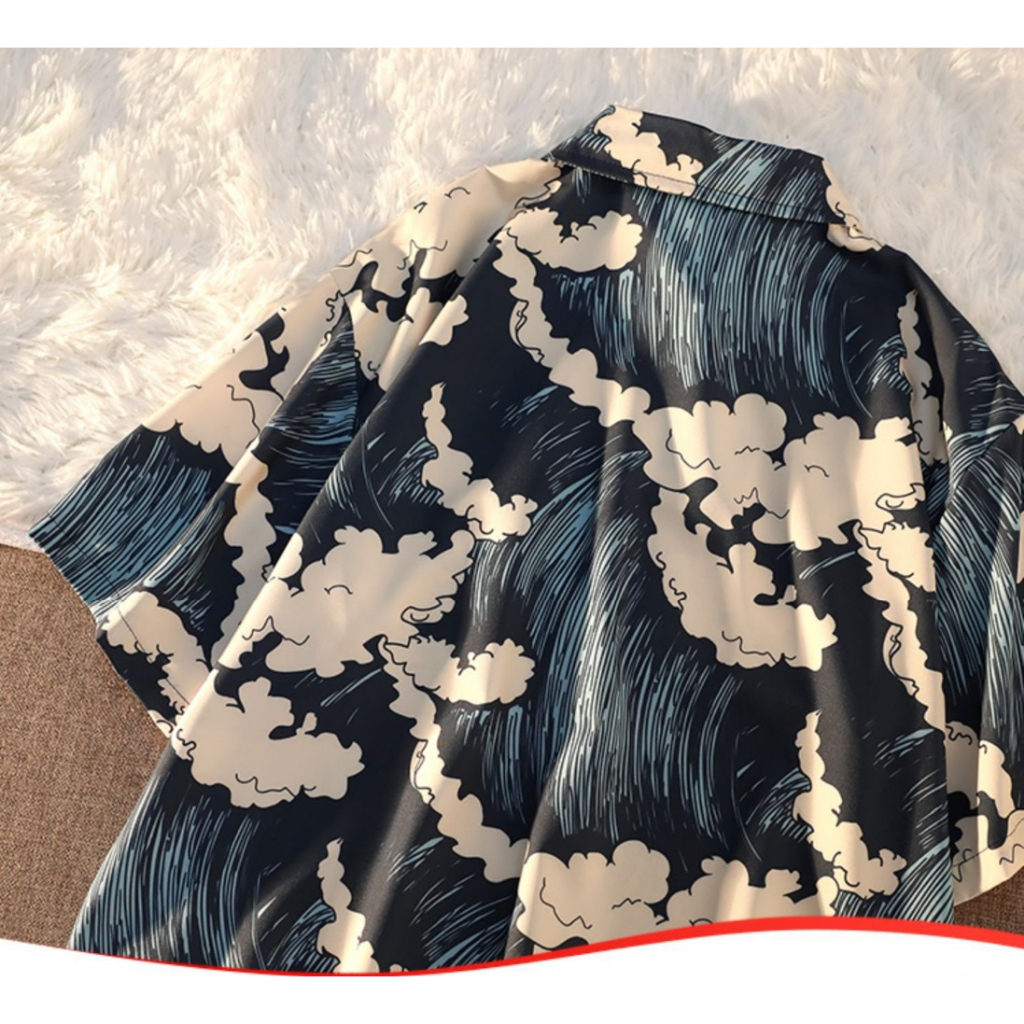 knowyou เสื้อเชิ้ตลายน้ำทะเล เชิ้ตลายคลาสสิค เท่ๆ ใส่ได้ทุกเทศทุกวัย