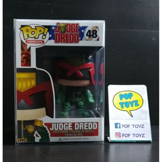 FUNKO POP Judge Dredd 48 ของแท้ งานเก่าเลิกผลิตแล้ว หายากมากๆ แถมกล่องใส มีของพร้อมส่งไม่ต้องพรีออเดอร์ ฟันโกะ pop hero