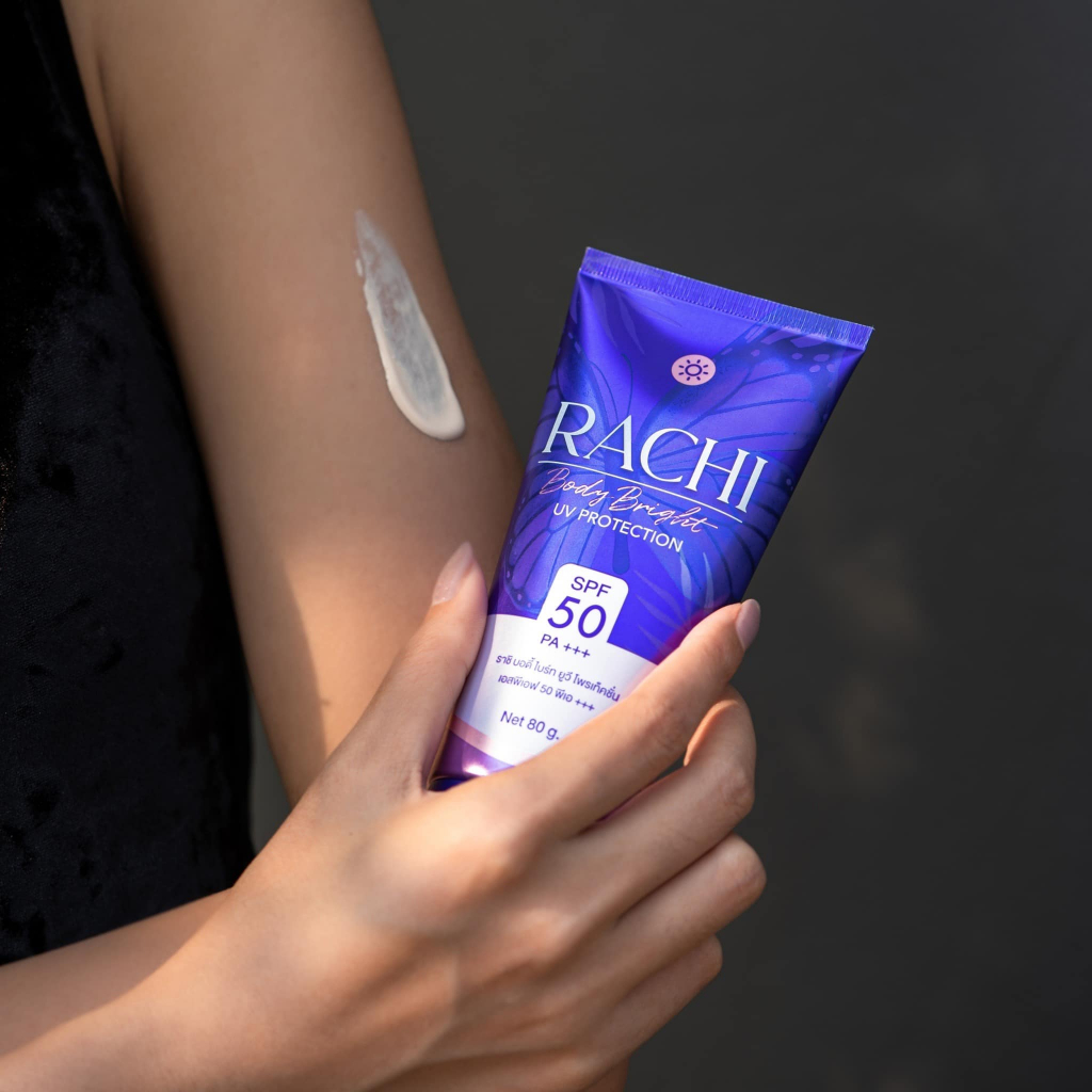 กันแดด Carista Rachi Body Bright UV Protection คาริสต้า ราชิ บอดี้ ไบร์ท SPF50 PA+++ [80 กรัม] ราคา ถูกที่สุด ดีลบีเคเค แกลเลอรีภาพที่ 6