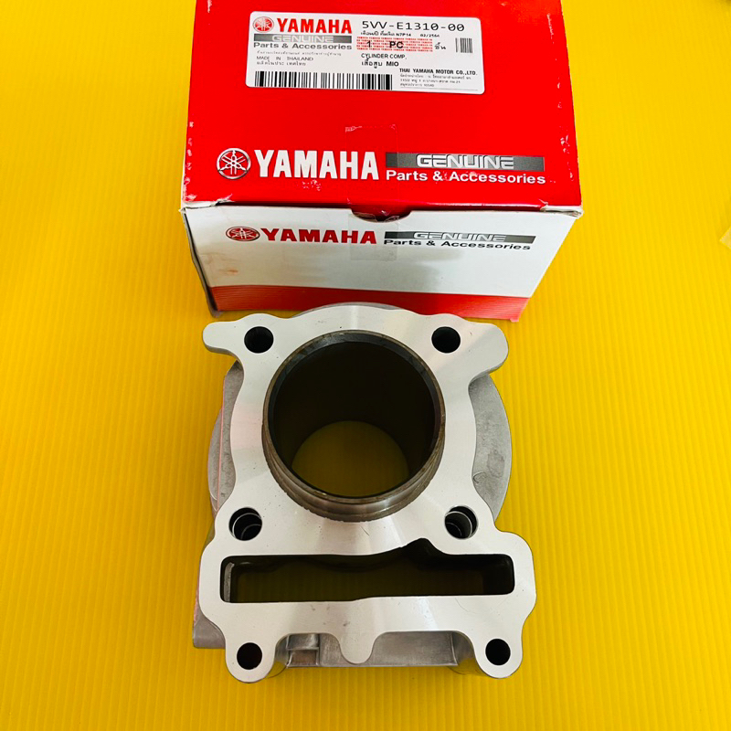 เสื้อสูบเกรดA+ลูกสูบชุด+ปะเก็นแท้ MIO,FINO (คาร์บู) แท้ STD 5VV-E1310-00 - รูปที่ 3