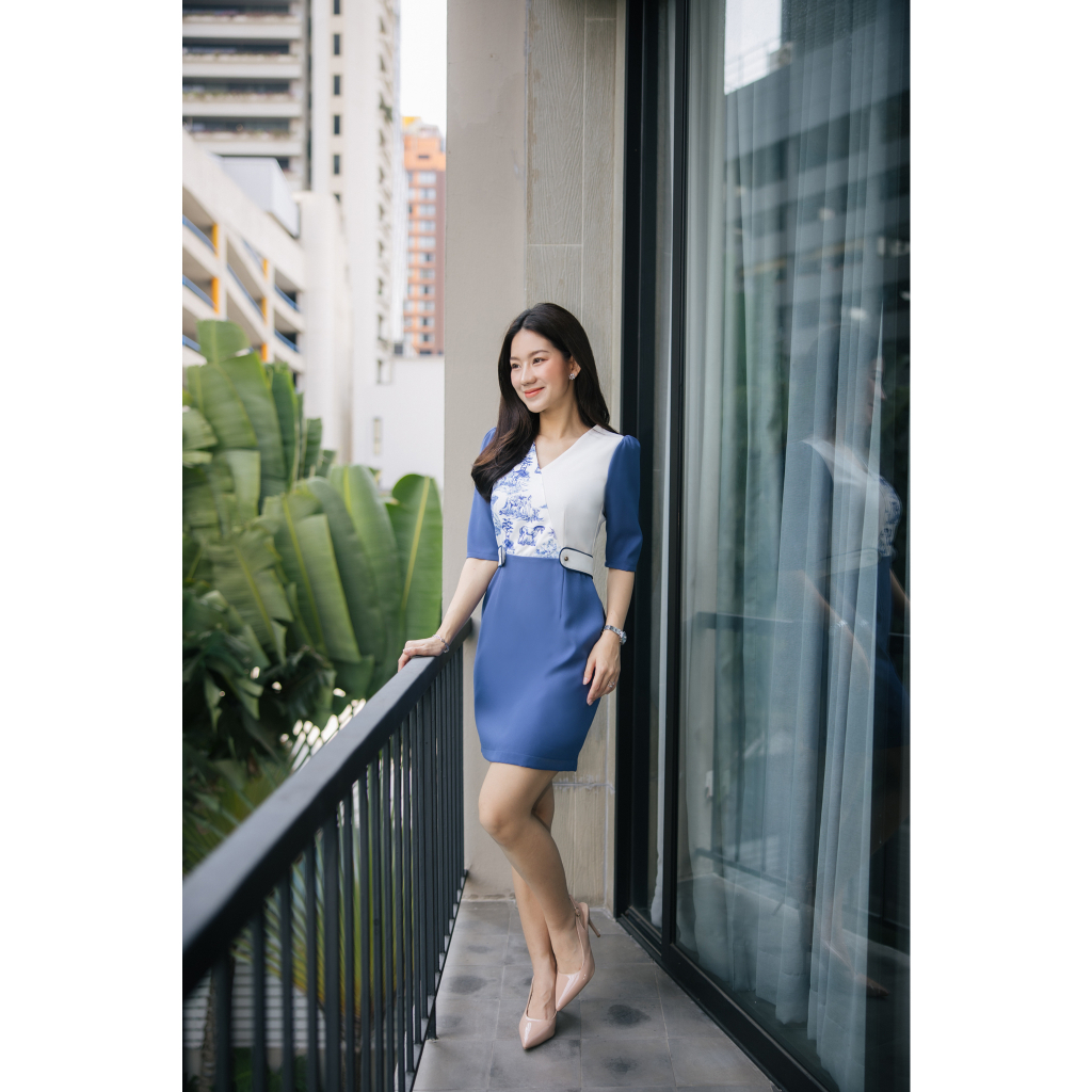 VERSILLES' dress (LIMITED FABRIC PRINT)