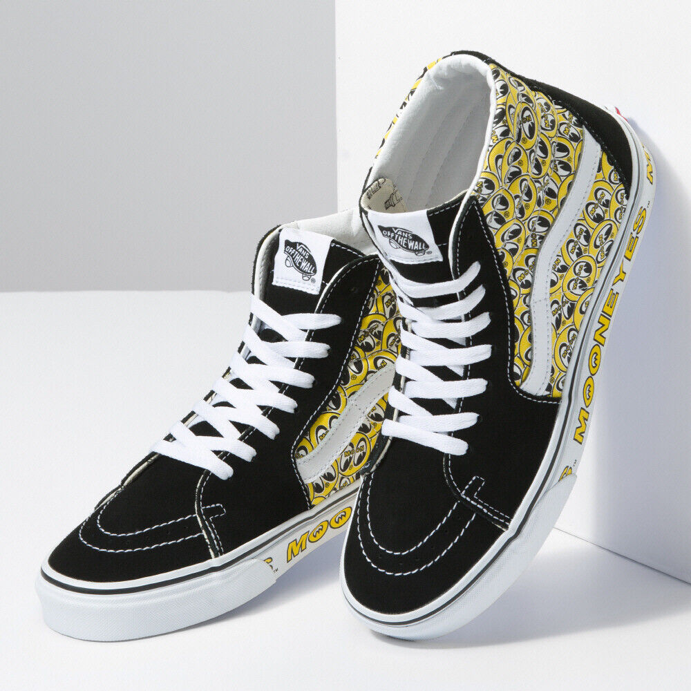 VANS x MOONEYES SK8-HI BK/YE [VANS031BK]