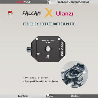 Falcam F38 Quick Release Bottom Plate เพลทฐานกล้องถอดไว ใช้ได้กับกล้องถ่ายรูปทุกประเภท