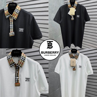 เสื้อโปโล BURBERRY🏷️ Hiend 1:1 เสื้อคอปก | เสื้อโปโลแบรนด์เนม