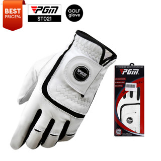 [11GOLF] ถุงมือกอล์ฟ heepskin Leather Gloves With Marker