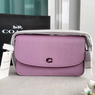 💓💙กระเป๋าสะพายข้าง COACH C4815 Hayden Crossbody In Pebble Leather