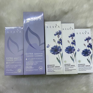 Araya faminine serum recovery เพื่อสตรี จุดซ่อนเร้น ขนาดใหญ่ มีกล่อง ของแท้ พร้อมส่ง ลดกลิ่นไม่พึงประสงค์