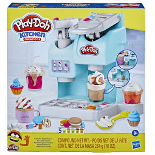 Play-Doh Kitchen Creations Colorful Cafe Playset เพลย์โดว์ คาเฟ่สีสันสดใส สินค้าใหม่/แท้ พร้อมส่ง!!