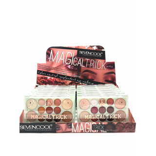 Mon_อายแชโว์ พาเลทแต่งตา13สี สองคุมโทน สีสดใส