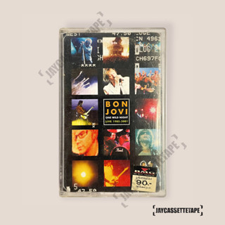 เทปเพลง เทปคาสเซ็ต เทปคาสเซ็ท Cassette Tape เทปเพลงสากล Bon Jovi อัลบั้ม :  One Wild Night: Live 1985-2001