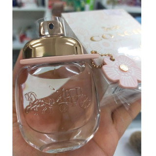 ของแท้ ล็อตใหม่ กล่องซีล 30ml COACH NEW YORK FLORAL EDP Tea Roses กลิ่น ของ ผู้หญิง Citrus Coeur กับ Pink Peppercorn