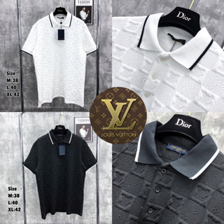 เสื้อโปโล Louis Vuitton 👕 Hiend  1:1 | เสื้อโปโลแบรนด์เนม