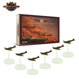 [พร้อมส่ง]warlord game-British Spitfire 6 Plane Squadron