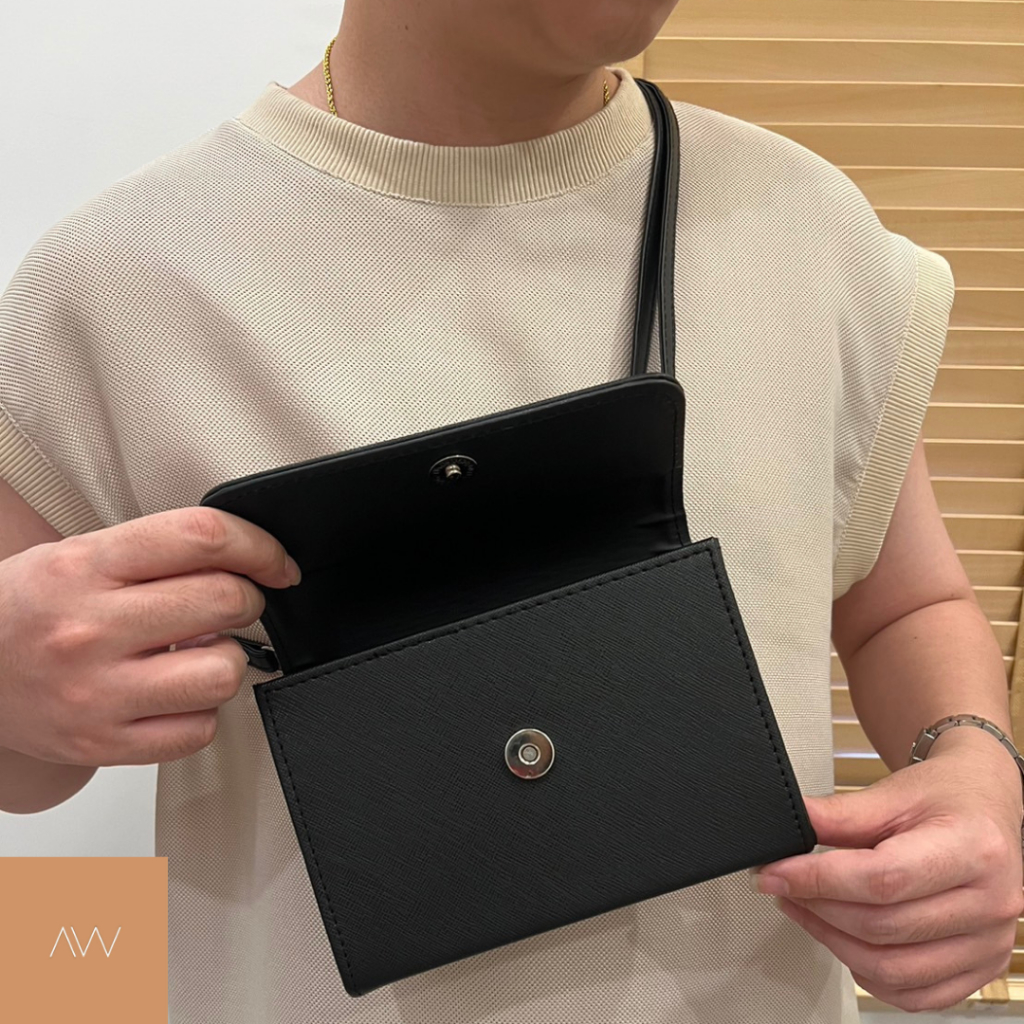 [ลดเพิ่ม30% เก็บคูปองหน้าแอพ] พร้อมส่ง🔥กระเป๋าแฟชั่นผู้ชาย RUBY Bag หนัง PU สไตล์เกาหลี คาดอก/สะพายข้าง