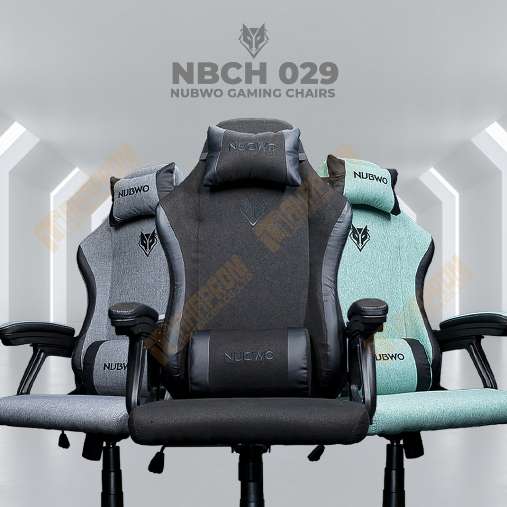 เก้าอี้เกมมิ่ง NUBWO รุ่น NBCH-029 [ NUBWO Gaming Chair ] ประกันสินค้า 1 ปี