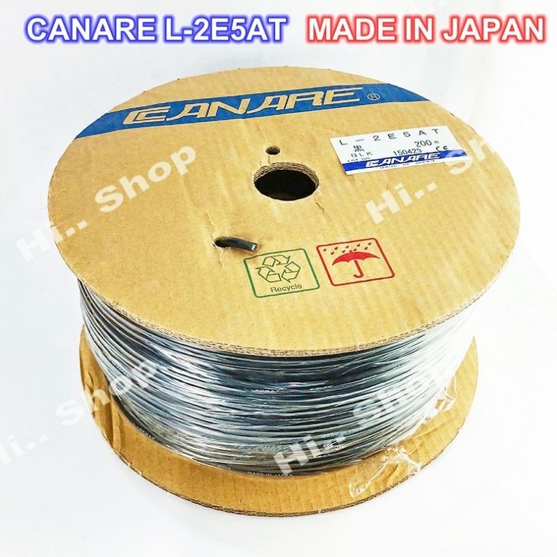 CANARE L-2E5AT สาย RCA to RCA หัว Hi-Grade Gold plated RCA สายแท้ 100% - รูปที่ 2
