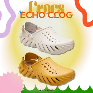 CROCS ECHO CLOG DESERT GRASS SHOES