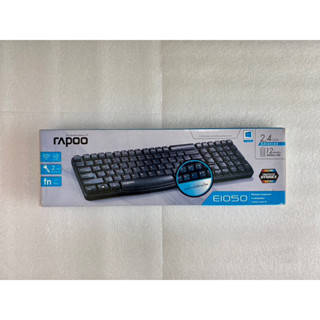 คีย์บอร์ดไร้สาย Rapoo e1050 สินค้าใหม่ ลดราคา ถูกมาก