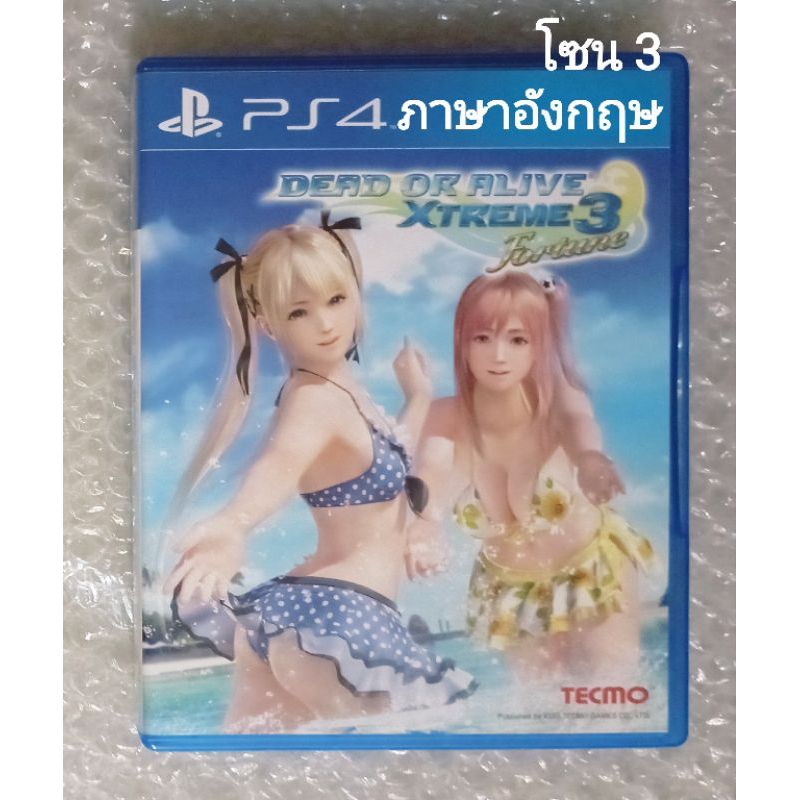 DEAD OR ALIVE XTREME 3 Fortune Z3 อังกฤษ EN PS4 R3 PLAYSTATION 4 volleyball DOA DEATH EXTREME X TREM