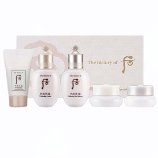 เซ็ต The History of Whoo GongJinHyang Seol Radiant White Special Gift Set 5 items