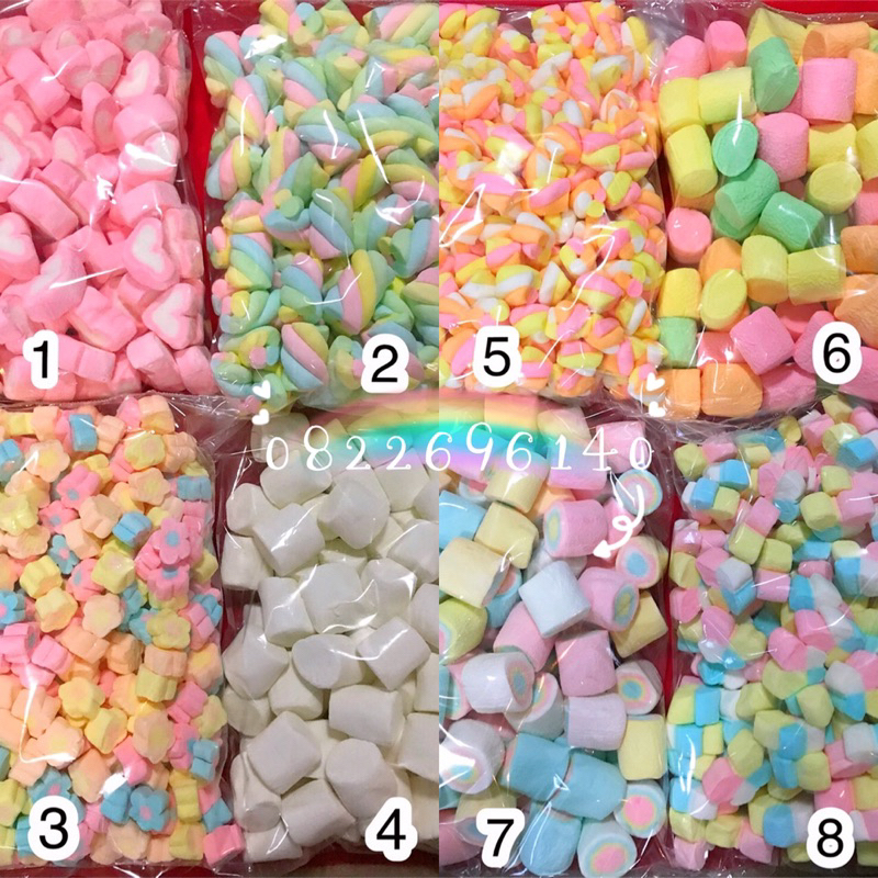 ส่งฟรี+มีส่วนลด‼️*ขั้นต่ำ2ถุง*ถูกที่สุด🌸มาร์ชเมลโล่150กรัม🌸เลื่อนดูรูปได้เลยจ้า