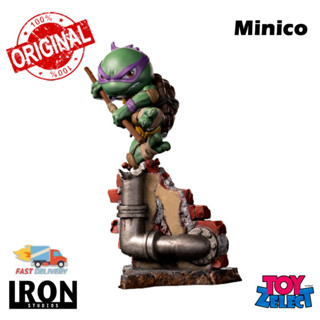 พร้อมส่ง+โค๊ด Donatello: TMNT (Minico) By Iron Studios (ลิขสิทธิ์แท้)