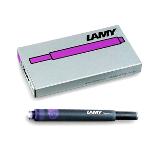 หมึกหลอด ปากกาหมึกซึม Lamy T10 Violet ink สีม่วง 1 กล่อง มี 5 หลอด