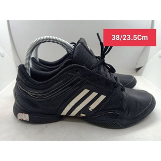 Adidas Size 38 ยาว 23.5 รองเท้ามือสอง ผู้หญิง ผู้ชาย ผ้าใบ แฟชั่น ทำงาน ลำลอง เดิน  เที่ยว วิ่ง ออกกำลังกาย