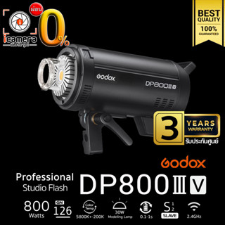 ผ่อน 0%** Godox Flash DP800IIIV 800W 5800K Bowen Mount - รับประกันศูนย์ Godox Thailand 3ปี ( DP800III V )