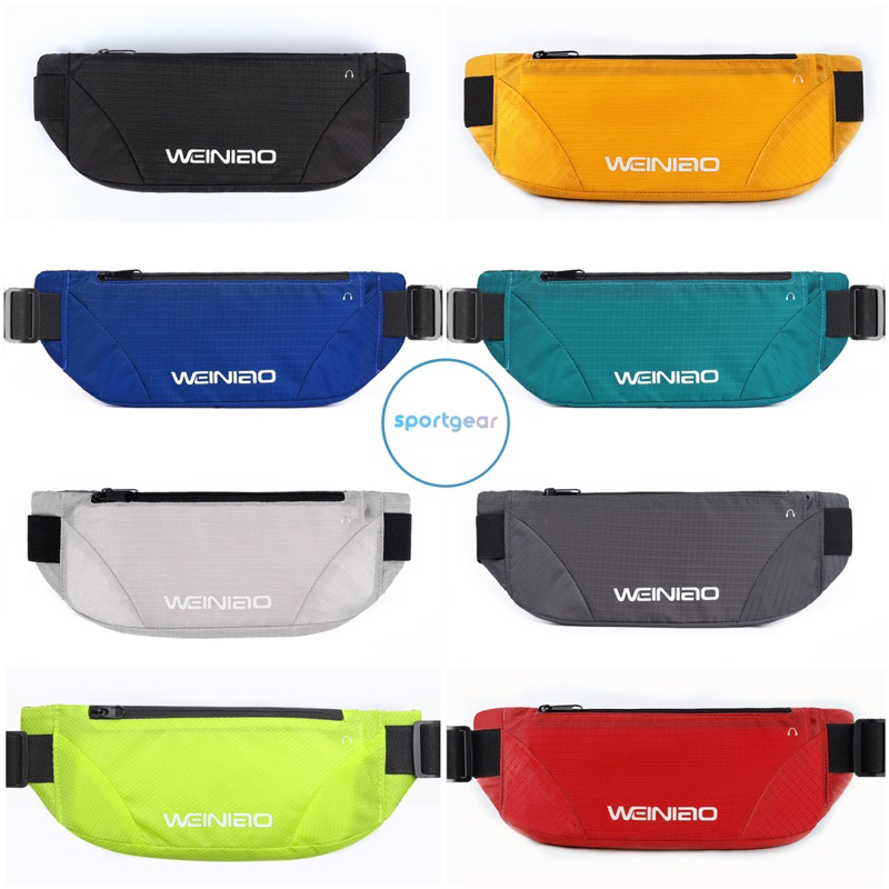 Weiniao 01 กระเป๋าคาดเอวออกกำลังกาย ใส่เดิน วิ่ง ปั่น เบาสบาย ใส่โทรศัพท์ iPhone Promax ได้สบายๆ