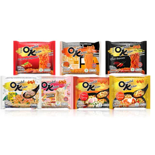 (แพ็ค4ซอง) มาม่า OK ออเรียนทัลคิตเชน 80 กรัม ไข่เค็ม ฮอตโคเรียน สไปซี่ กุ้งผัดซอส คาร์โบนาร่า ชิลลี่