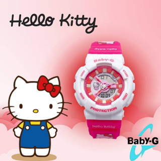 นาฬิกาข้อมือผู้หญิง แฟชั่น Hello Kitty (คิตตี้)2ระบบ ดิจิตอล พร้อมไฟLED