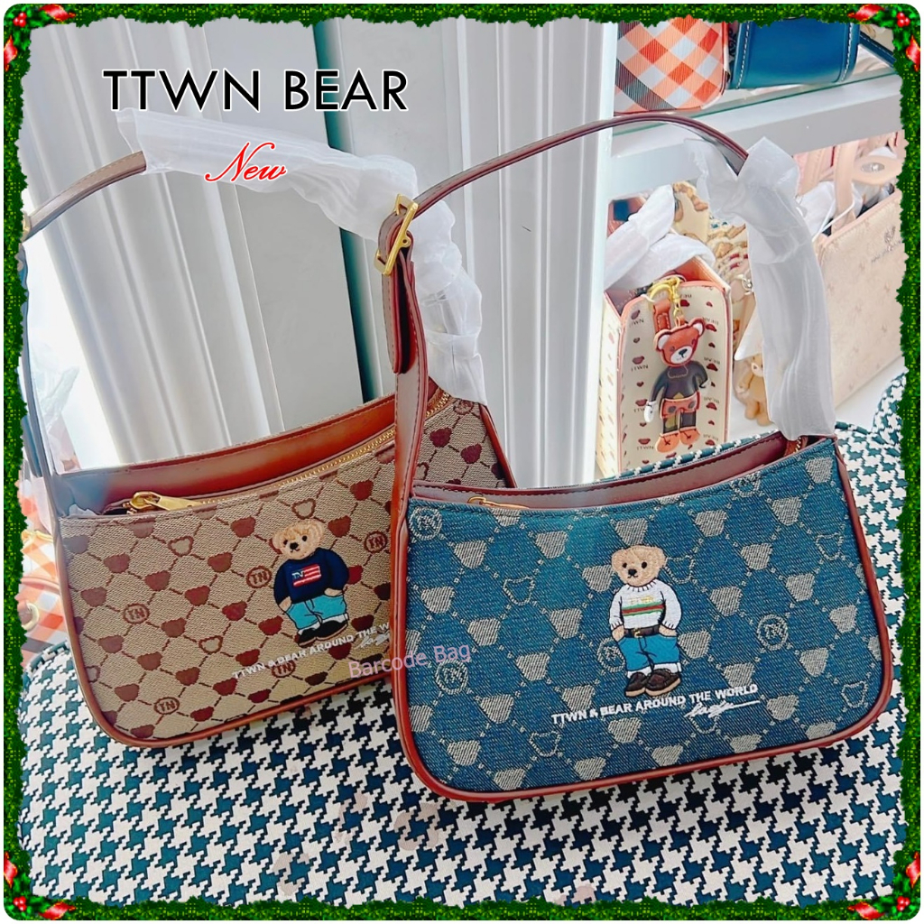 ✨กระเป๋าหมี✨TTWN BEAR✨🆕️🍭กระเป๋าทรงพอช ✨🧸ใหม่ล่าสุด✨