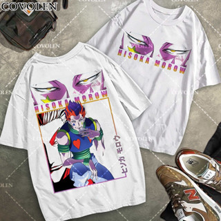 ยอดนิยม Bleach Anime Graphic Tee unisex เสื้อยืดสีขาว casua