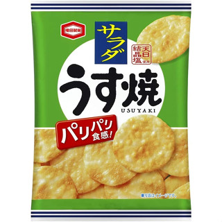 Kameda Usuyaki Senbei ข้าวเกลือเบา 28 กรัม X 10 ถุง ส่งตรงจากญี่ปุ่น