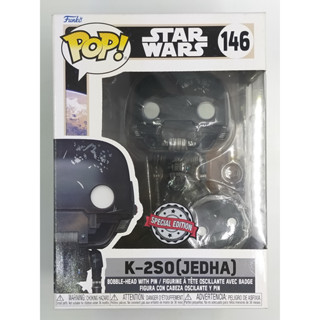 Funko Pop Star Wars - K-2S0 Jedha #146 (กล่องมีตำหนินิดหน่อย)