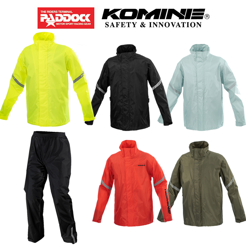 KOMINE ชุดกันฝน รุ่น RK-5433 Standard Rainwear***มีรูปตารางขนาดไซส์ลงไว้ให้แล้ว***